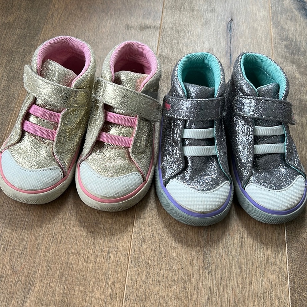 EUC See Kai Run sneakers. 2 PAIRS size 6 toddler
